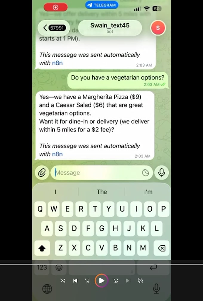 a custom ai chatbot for your restaurant