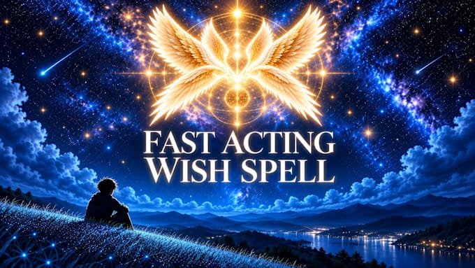 cast powerful custom wish manifestation spell