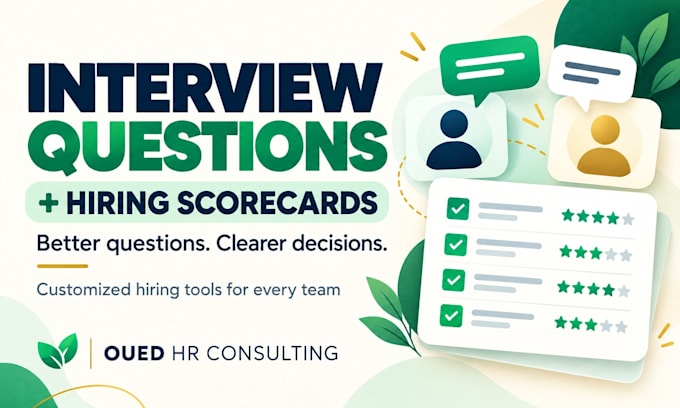 create interview questions and a hiring scorecard