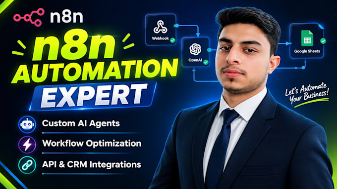 be your n8n expert for ai automation and API workflows