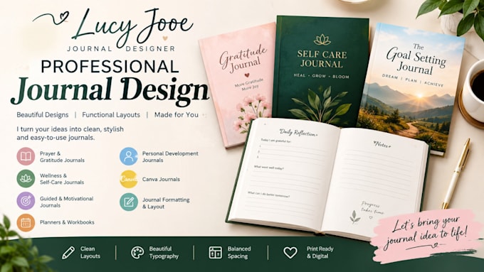 do journaldesign journal formatting prayer journal canva journal design workbook