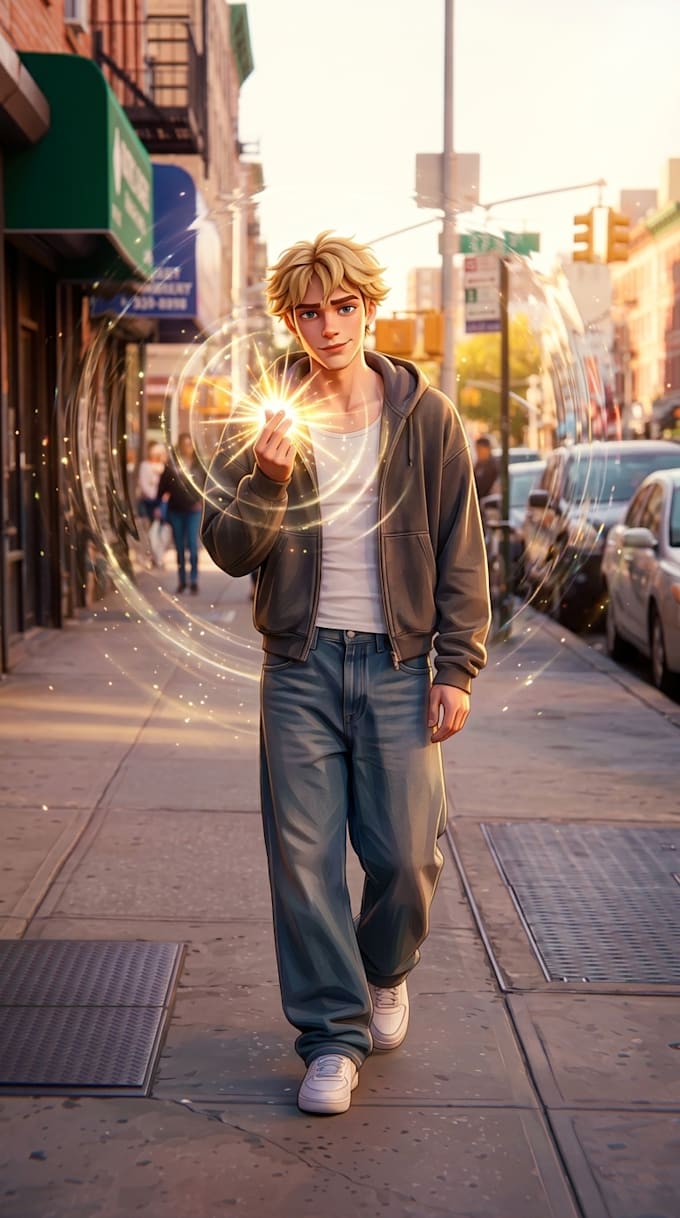 create a cinematic ai character video ad