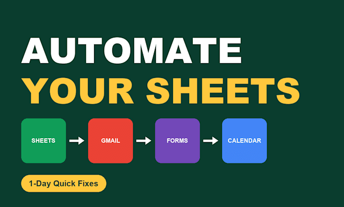 do google sheets automation with apps script