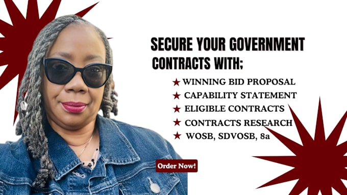 secure winning contracts with professional bid proposal writing for wosb, sdvosb