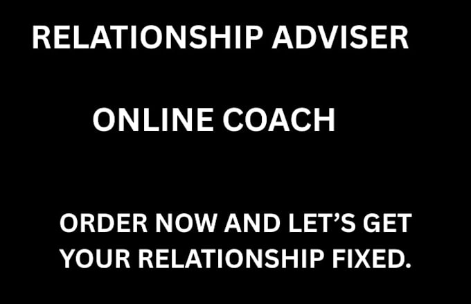 be your personal relationship adviser online coach
