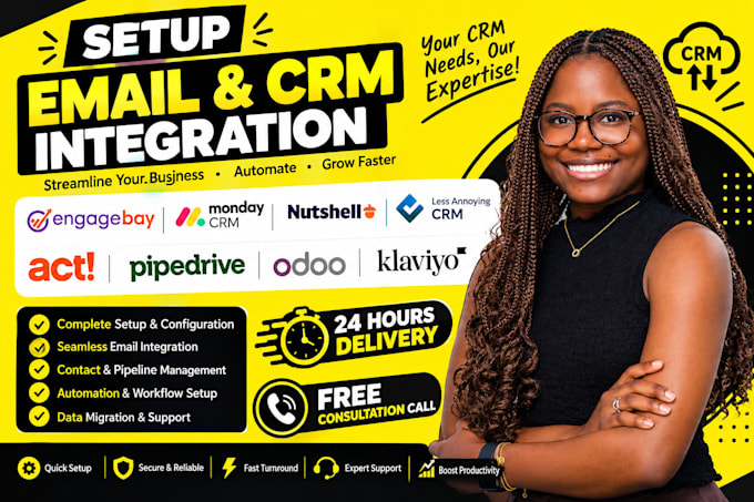 setup engagebay monday CRM nutshell less annoying CRM act pipedrive odoo klaviyo