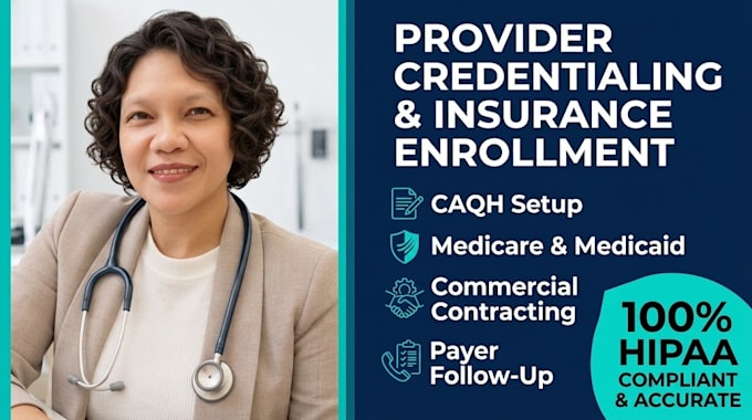 provider credentialing, insurance enrollment and contracting