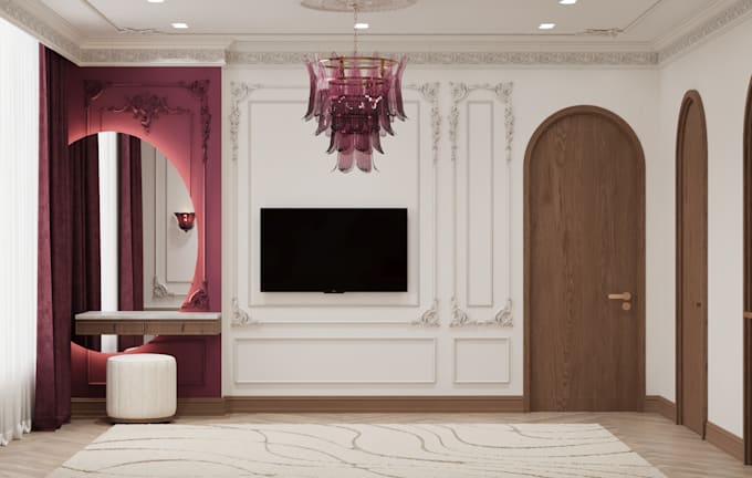 create realistic 3d interior design