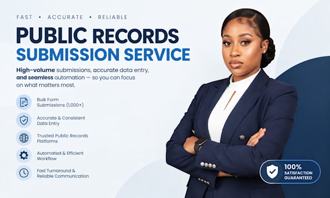 do public records creation with bot