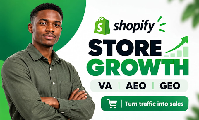 be your shopify virtual assistant, shopify aeo expert, shopify speed, geo expert