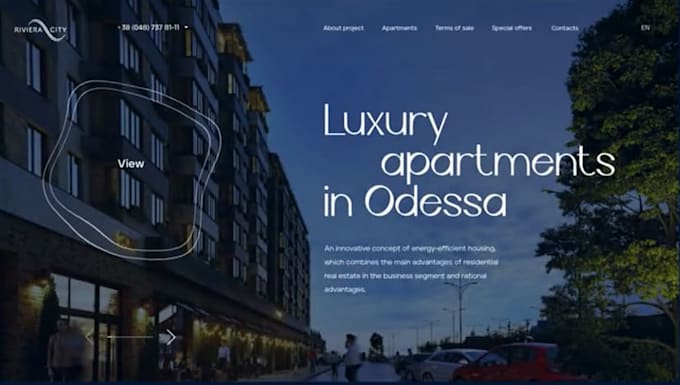 create a modern 3d website with immersive animations