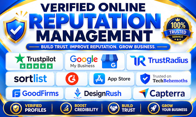 optimize clutch g2 goodfirms capterra sourceforge profile for online reputation