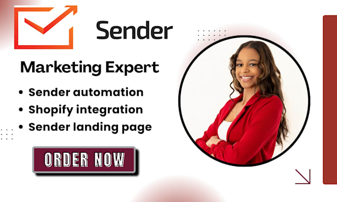 setup sender email automation sender shopify integration sender landing page