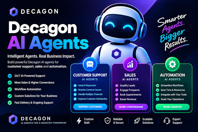 build decagon ai agents for customer support, sales and automation