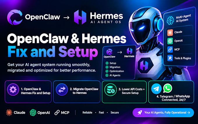 jarvis ai fix openclaw hermes bot agent obsidian mcp vps mac mini claude code
