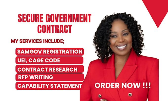 win government contract with detailed bid proposal, capability statement, uei