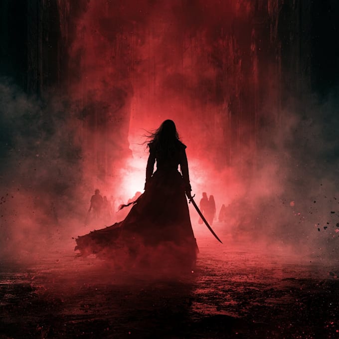 do fantasy book cover design, thriller book cover