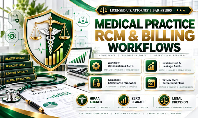 create medical practice billing and collections workflows