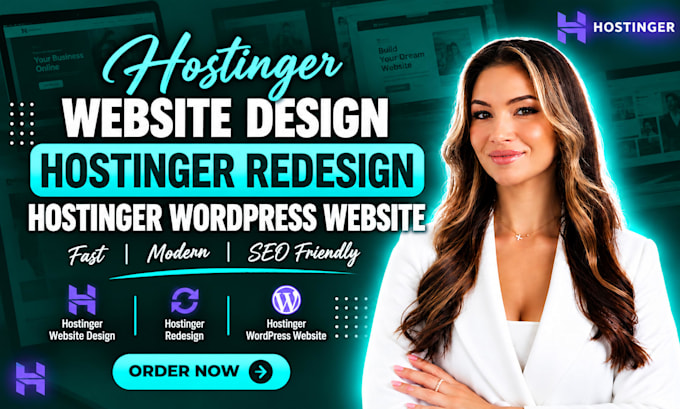 build hostinger website design, hostinger redesign, hostinger wordpress website
