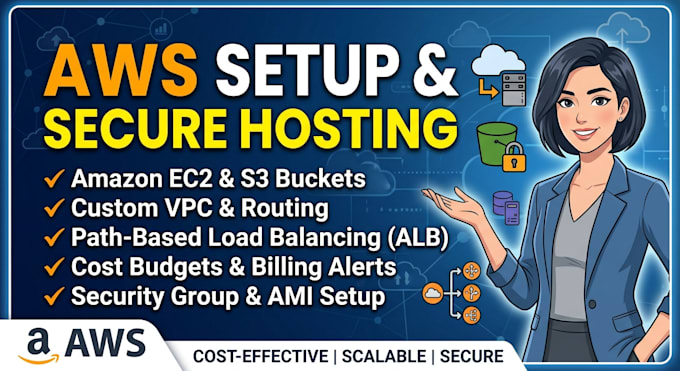 deploy and configure web applications on AWS ec2 and s3