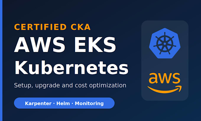 set up, upgrade and optimize your AWS eks kubernetes cluster