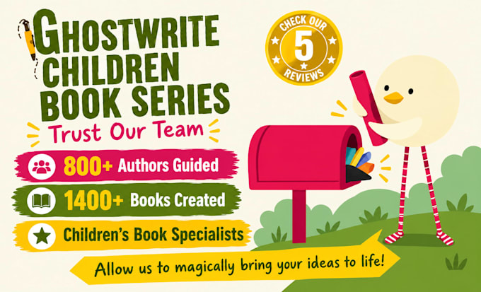 ghostwrite your children book series