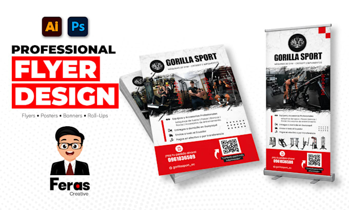 design professional flyers, posters and banners for print