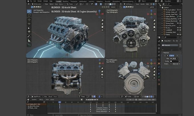 create a 3d product assembly animation video, technical explainer video
