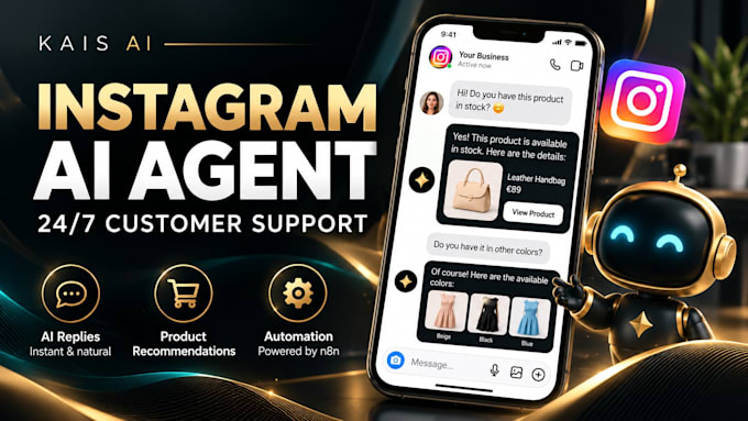 build a custom ai agent for instagram customer support