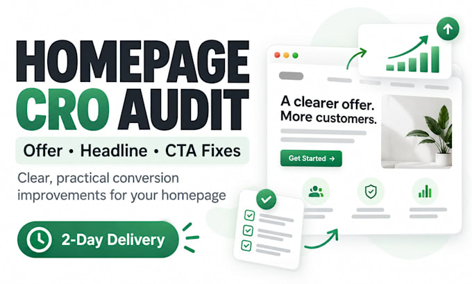 create homepage hero offer and cta fix pack