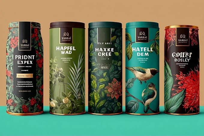 modern and professional packaging design