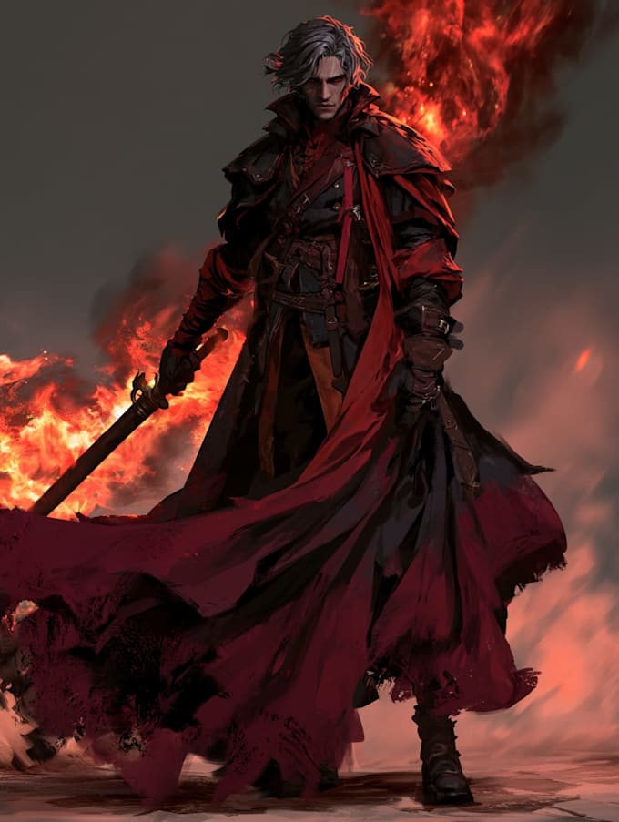 draw fantasy female, dnd illustration