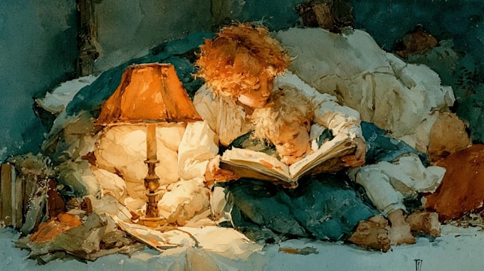 illustrate your children book with colorful artwork
