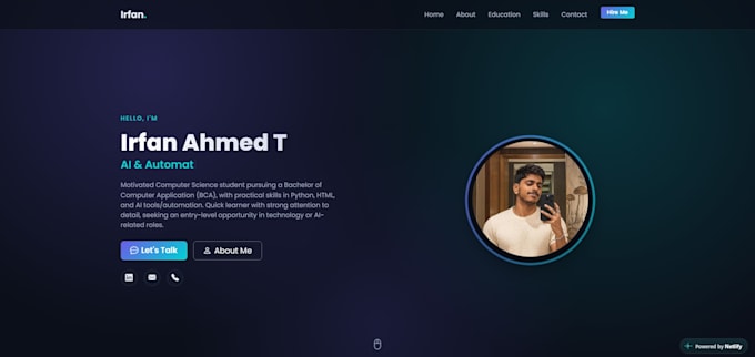 build a modern responsive website using lovable and claude