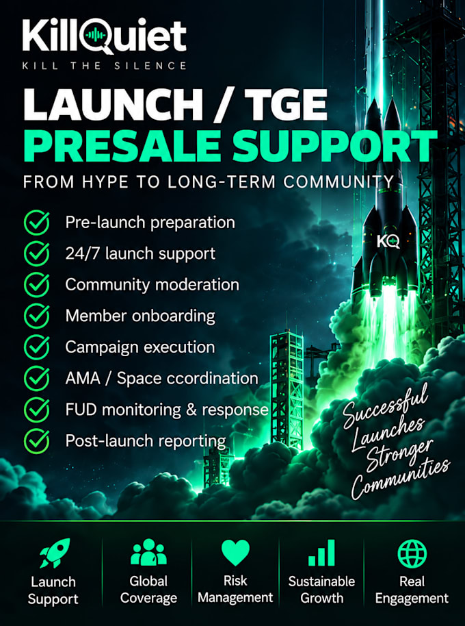 support your web3 crypto launch tge presale community