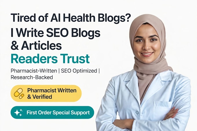 seo optimized blogs and articles on healthcare and wellness
