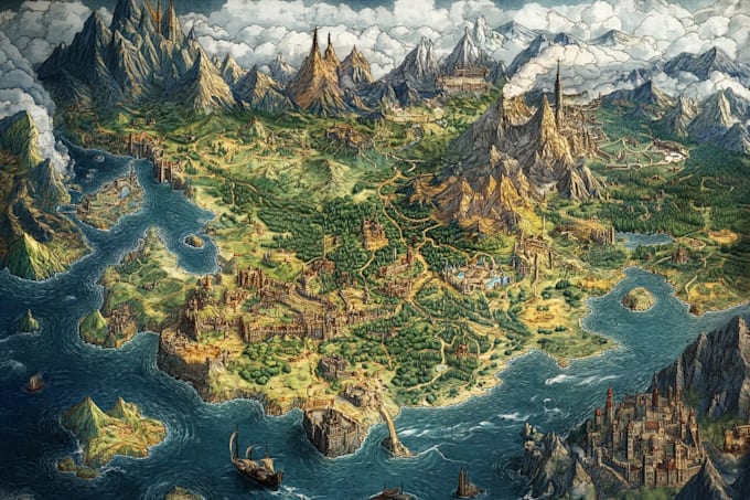 do fantasy map design fantasy maps design