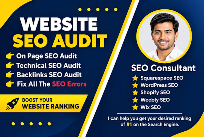do a detailed website SEO audit, technical audit report and on page optimization