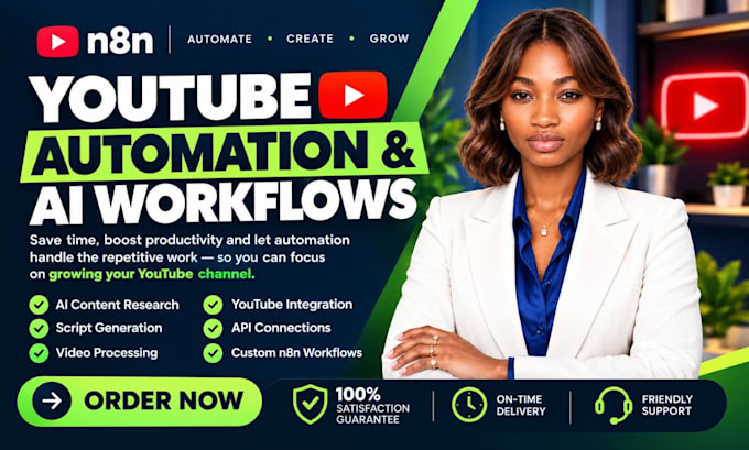 build n8n youtube automation and ai video workflows