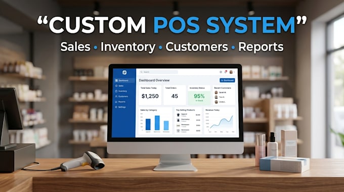develop a custom pos system and inventory management software