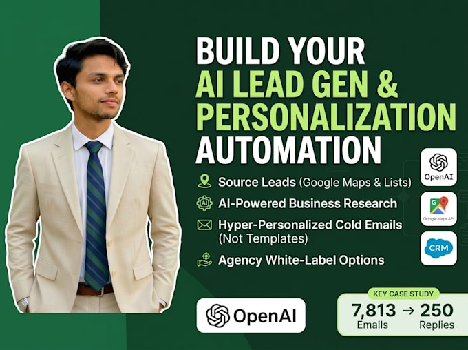 build ai lead generation automation with personalized cold email outreach