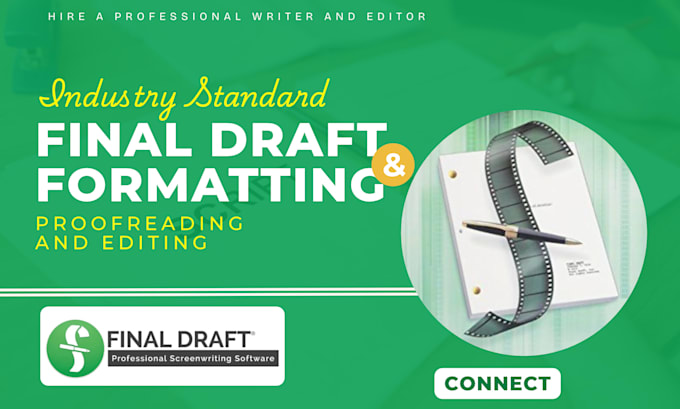 proofread, polish and line edit your screenplay or script