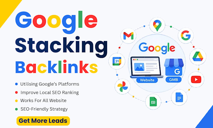 build google stacking backlinks to improve your local SEO