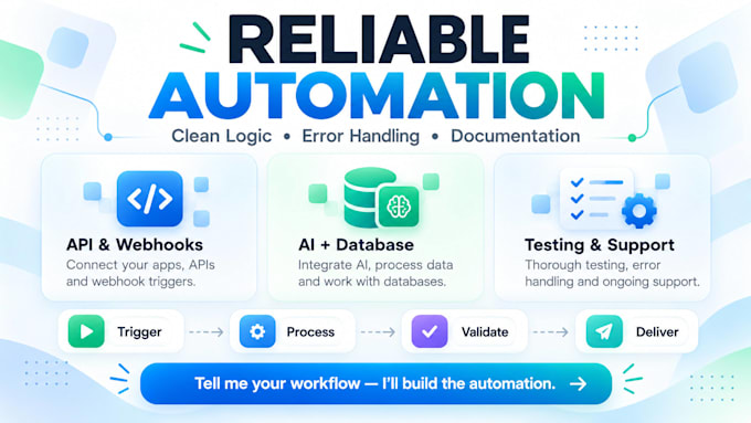 build n8n ai automation workflows and API integrations