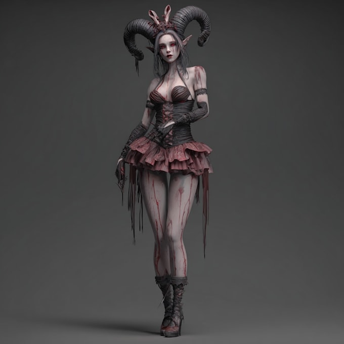 fantasy horror and fantasy horror character