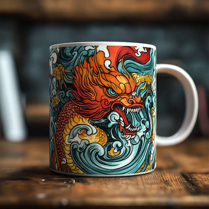 design an awesome custom mug design