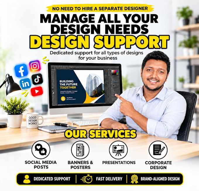 be your dedicated business graphic designer