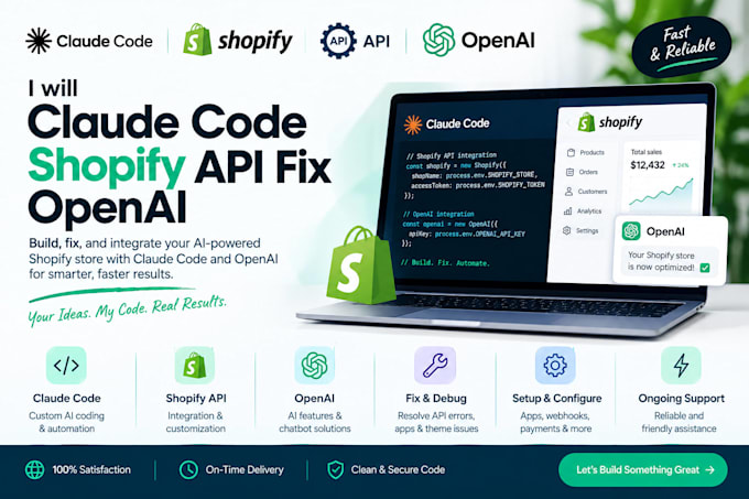 claude code shopify api fix open ai