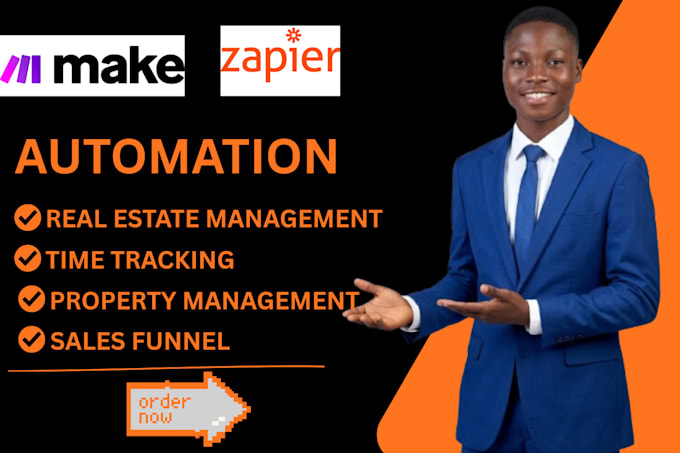 build  make com n8n zapier ai automation and go high level workflows