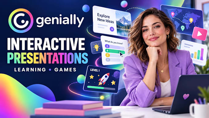 genially interactive presentation, genially instructional design, genially games